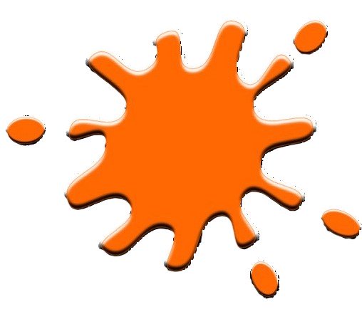 Orange Splodge